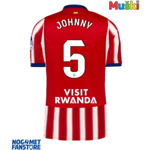 Atletico Madrid Johnny Cardoso #5 Domaci Dres 2026-27 Kratak Rukav